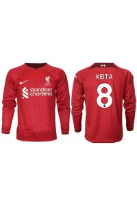 Fotbalové Dres Liverpool Naby Keita #8 Domácí Oblečení 2022-23 Dlouhý Rukáv